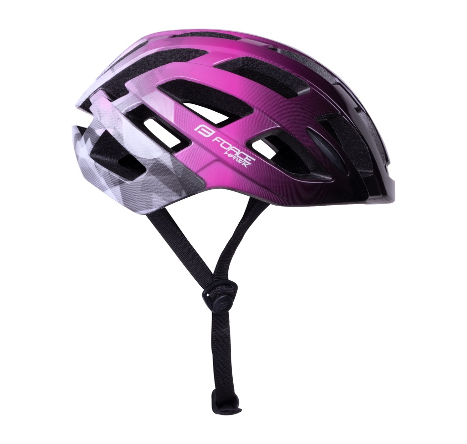 helmet FORCE HAWK, black-pink