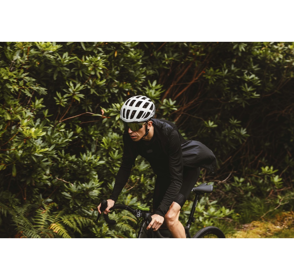 helmet FORCE HAWK, white-black