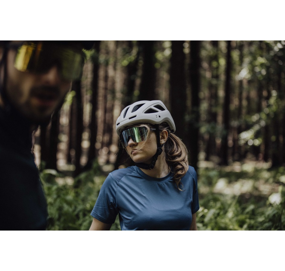 helmet FORCE IBEX MTB, beige, matt