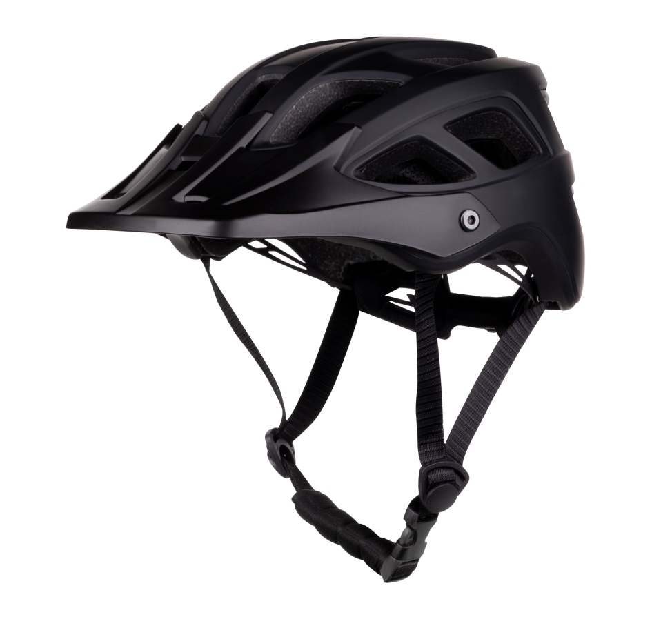 helmet FORCE IBEX MTB, black, matt S-M