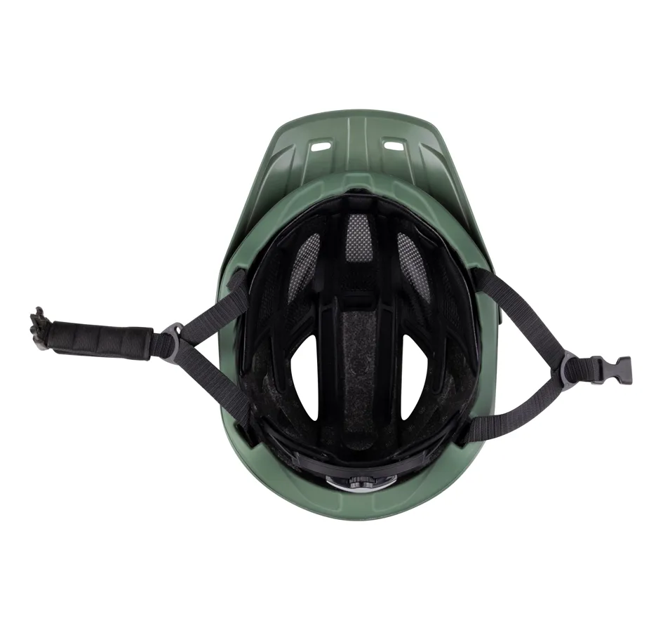 helmet FORCE IBEX MTB, green, matt