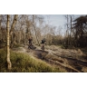 helmet FORCE IBEX MTB, orange, matt