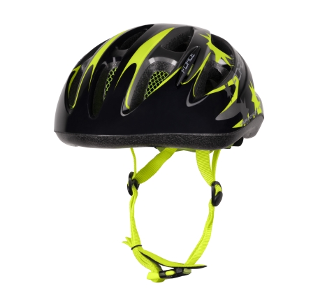 helmet FORCE LARK child, black-fluo 