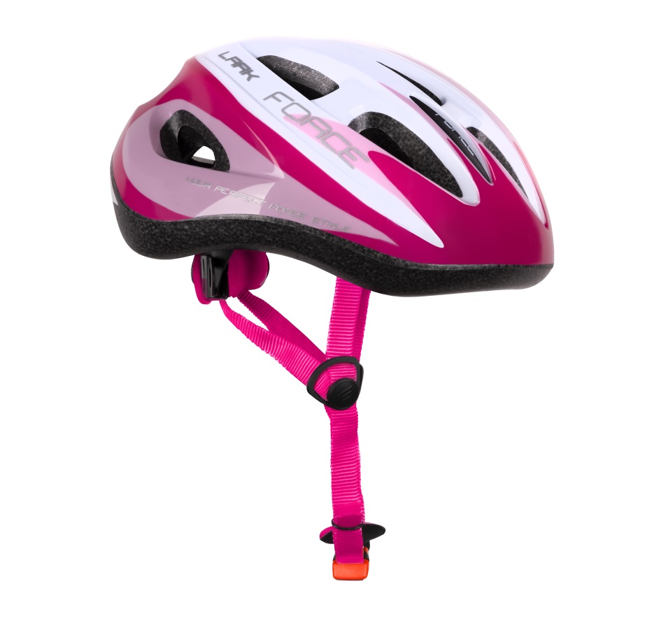 helmet FORCE LARK child, pink-white 