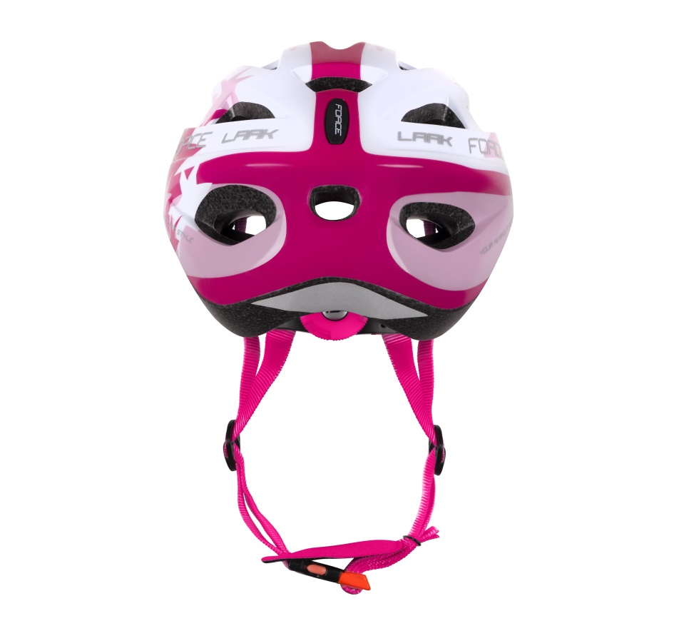 helmet FORCE LARK child, pink-white 