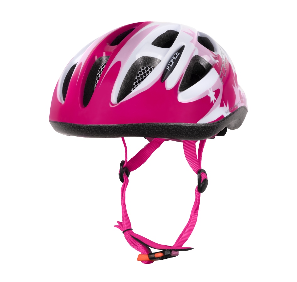 helmet FORCE LARK child, pink-white M