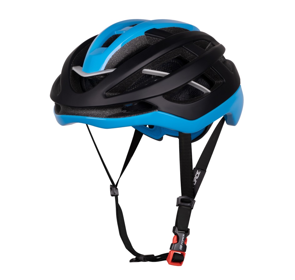 helmet FORCE LYNX, black matt-blue