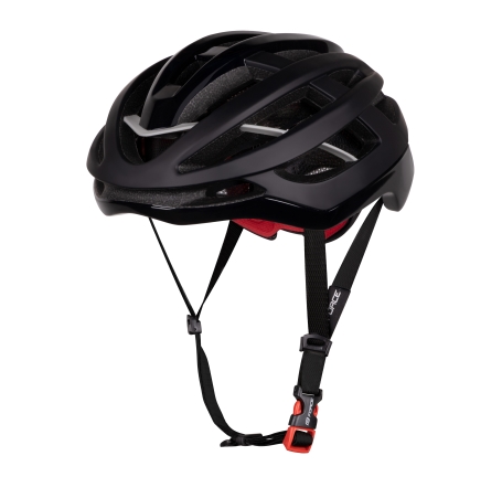 helmet FORCE LYNX, black matt/shinny