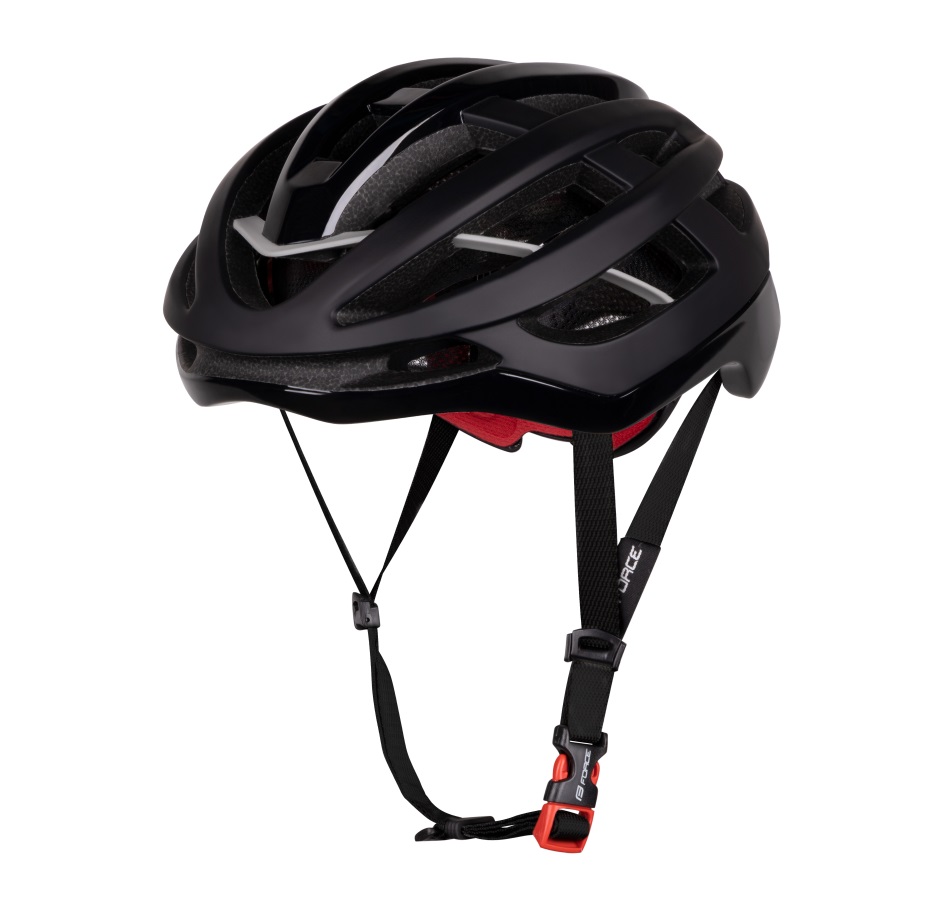 helmet FORCE LYNX, black matt/shinny