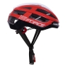 helmet FORCE LYNX,blk-red-white