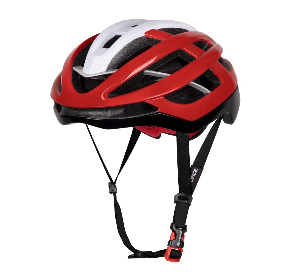 helmet FORCE LYNX,blk-red-white