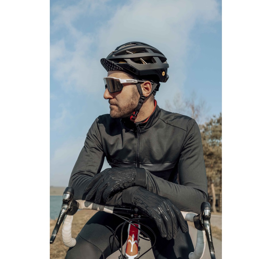 helmet FORCE LYNX MIPS, black matt-shiny