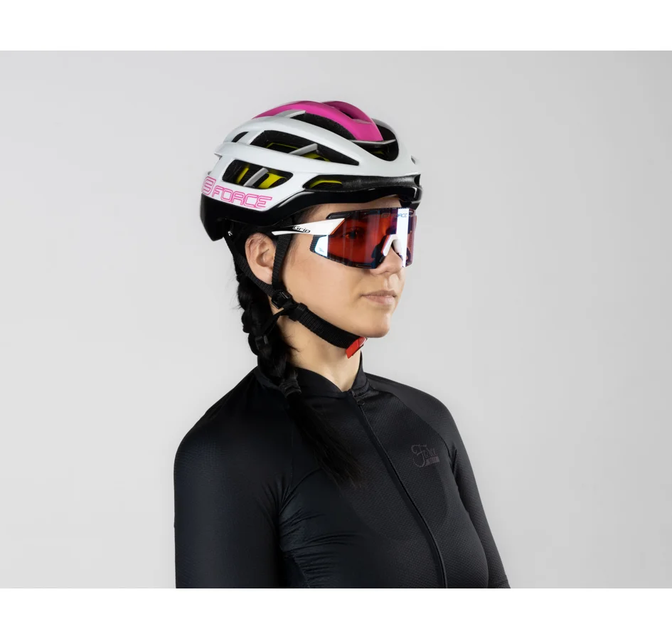 helmet FORCE LYNX MIPS, white-pink