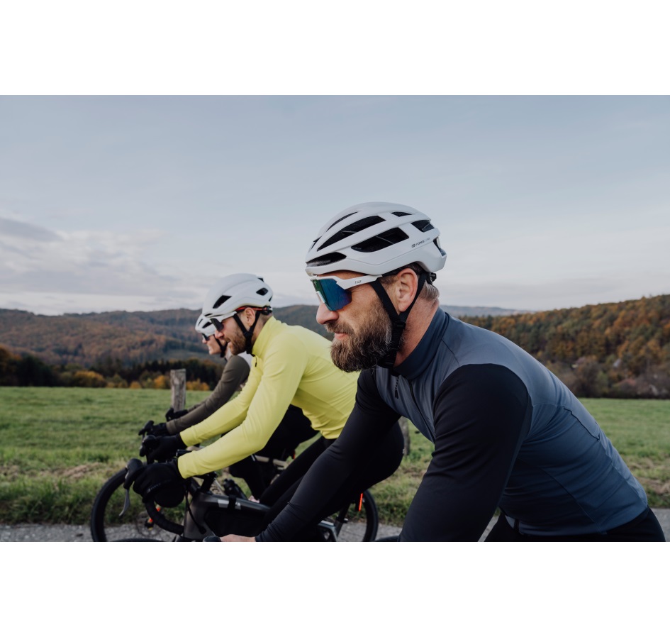 helmet FORCE LYNX, white