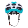 helmet FORCE LYNX, white-turquoise