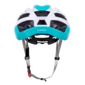 helmet FORCE LYNX, white-turquoise