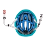 helmet FORCE LYNX, white-turquoise
