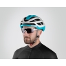 helmet FORCE LYNX, white-turquoise