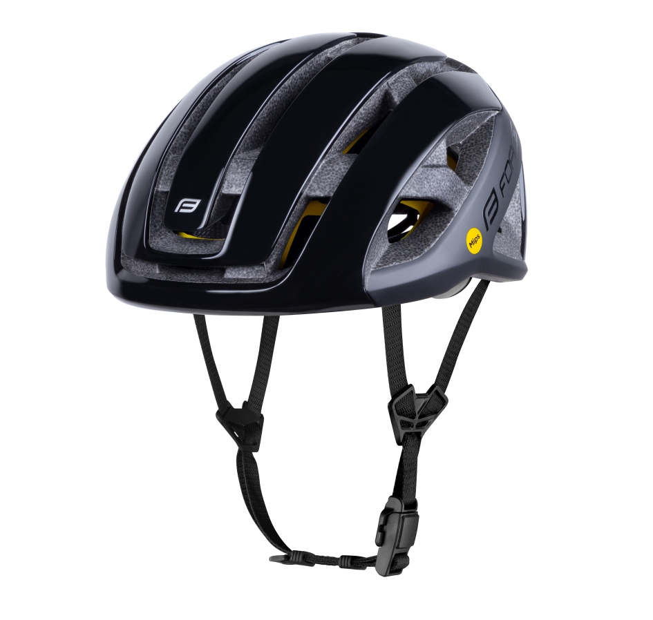 helmet FORCE NEO MIPS,black matt-shiny, L-XL