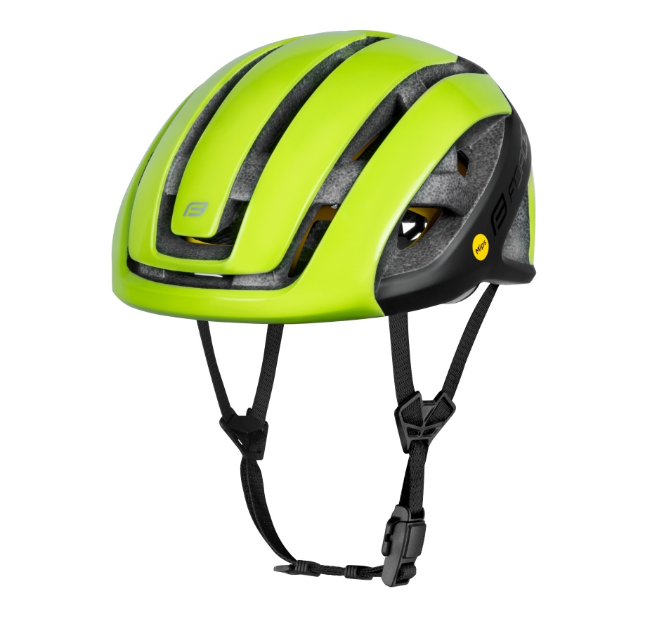 helmet FORCE NEO MIPS, fluo-black