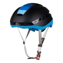 helmet FORCE ORCA, black matt-blue