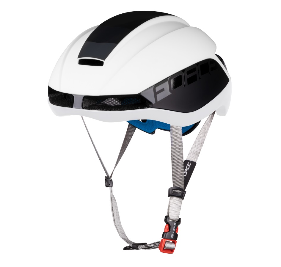 helmet FORCE ORCA, white-black