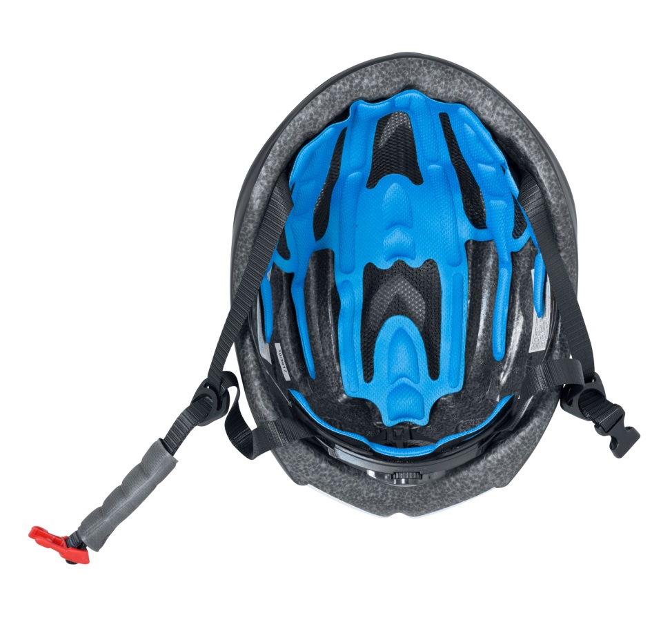 helmet FORCE REX, black-blue