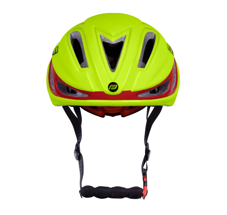 helmet FORCE REX, fluo-red