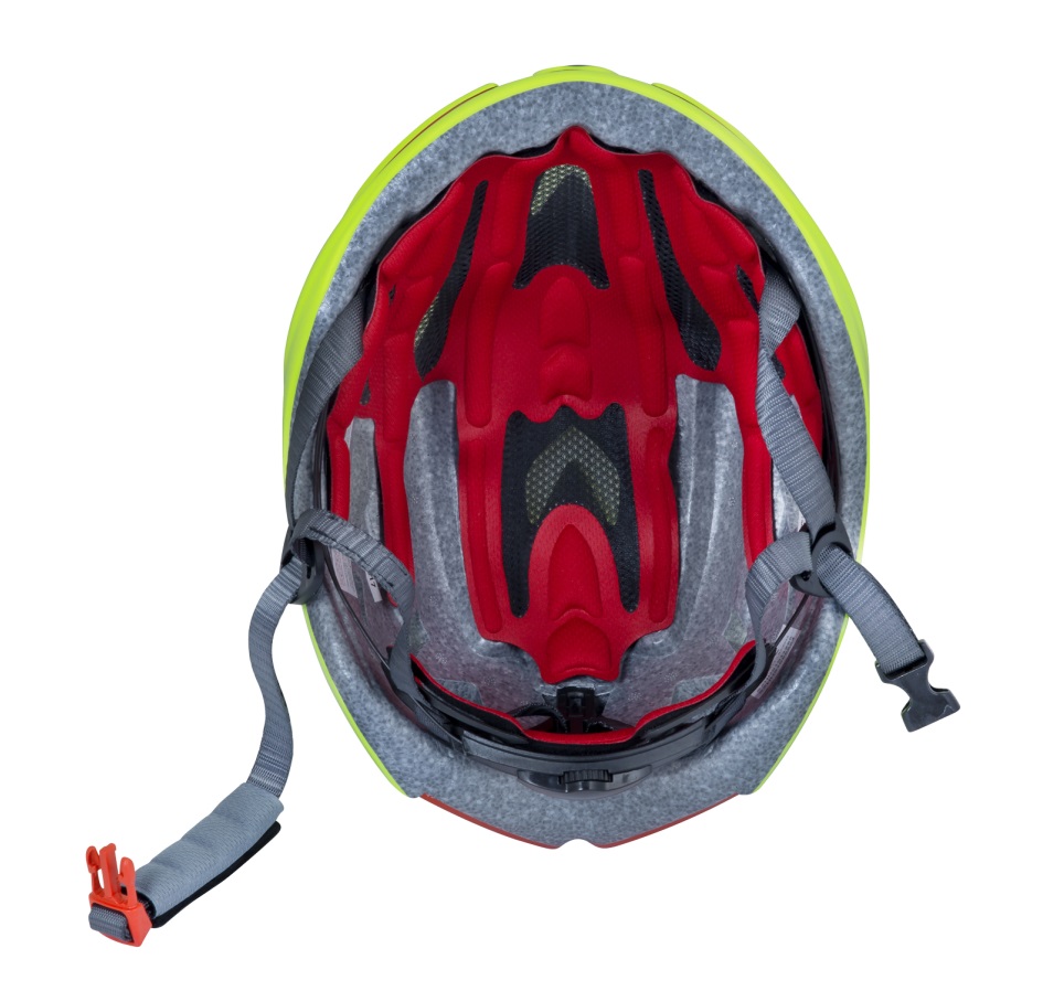helmet FORCE REX, fluo-red