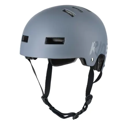 helmet FORCE RIDEZ BMX, grey matt