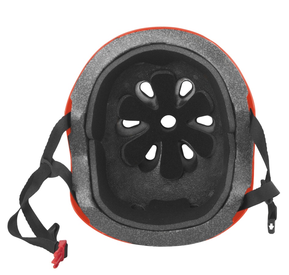 helmet FORCE RIDEZ BMX, red matt