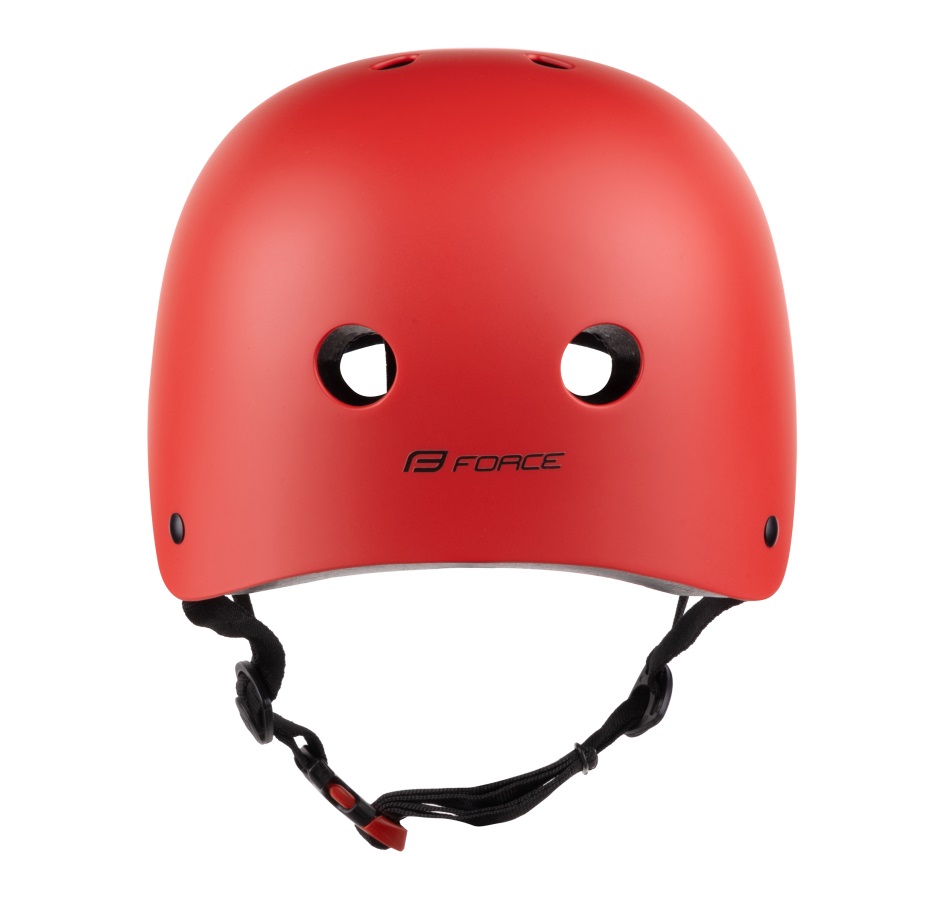 helmet FORCE RIDEZ BMX, red matt