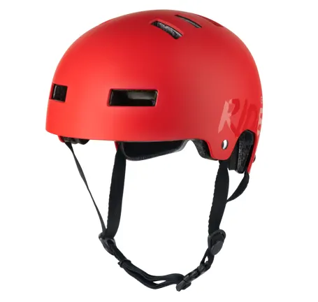 helmet FORCE RIDEZ BMX, red matt