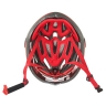 helmet FORCE ROAD, black-red-white