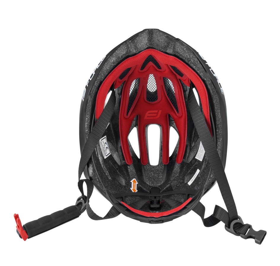 helmet FORCE SAURUS, black