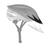 helmet FORCE TERY, black-grey