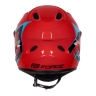 helmet FORCE TIGER downhill, red-blk-blue