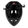helmet FORCE VENOM downhill, black
