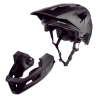 helmet FORCE VENOM downhill, black