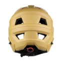 helmet FORCE VENOM downhill, brown