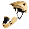 helmet FORCE VENOM downhill, brown