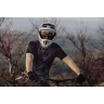 helmet FORCE VENOM downhill, grey