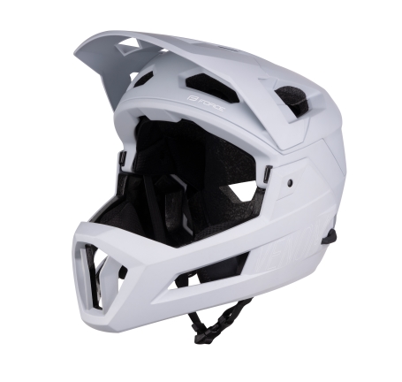 helmet FORCE VENOM downhill, grey