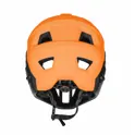 helmet FORCE VENOM downhill, orange-black