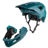 helmet FORCE VENOM downhill, teal