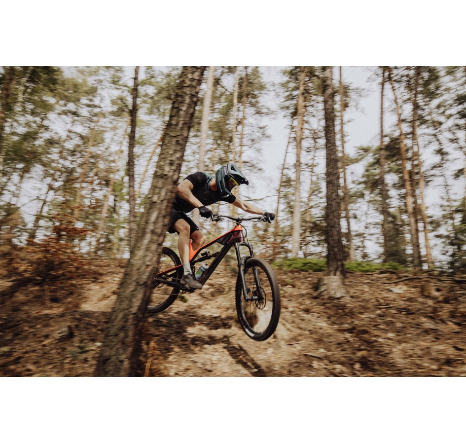 helmet FORCE VENOM downhill, teal