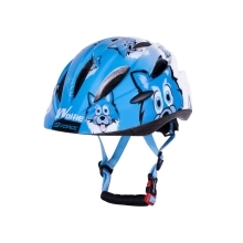 helmet FORCE WOLFIE, junior, blue-white