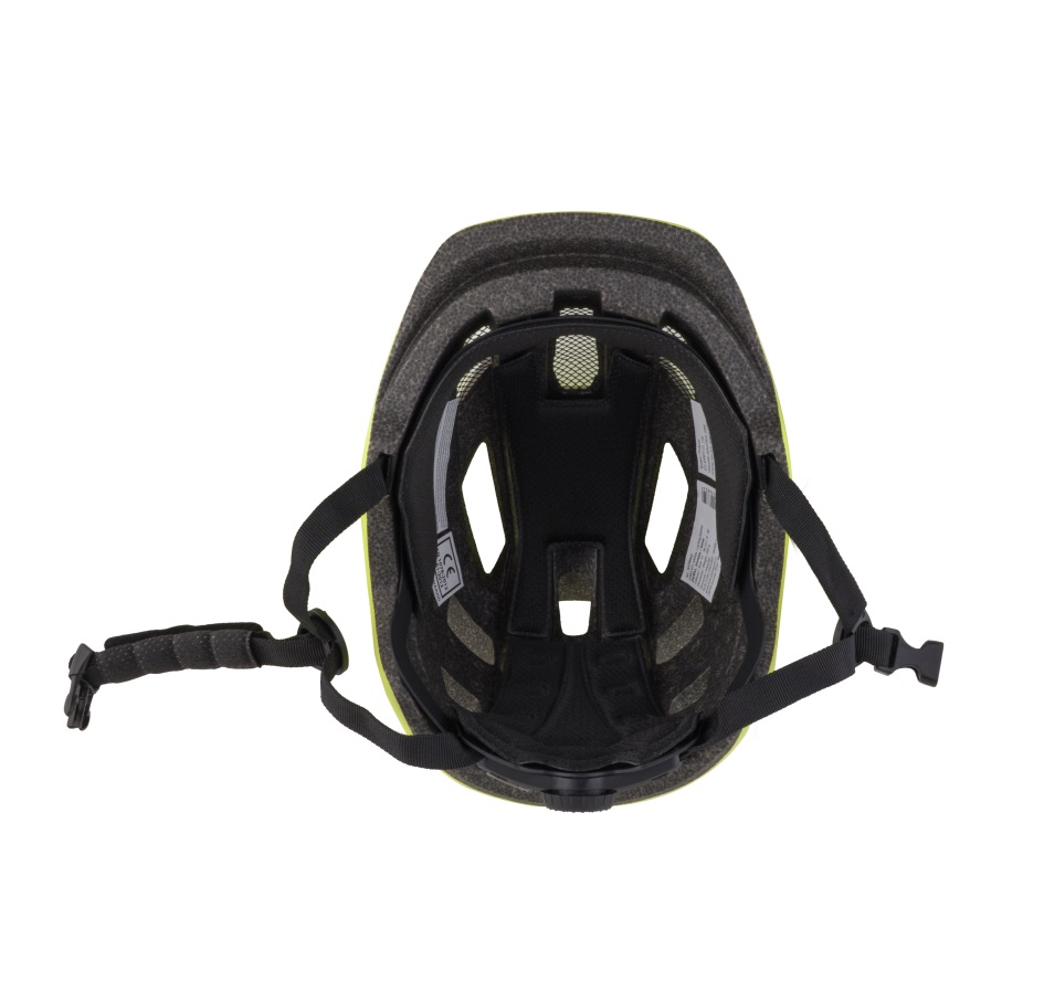 helmet FORCE ZEBU with light, lime
