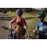 helmet FORCE ZEBU with light, orange