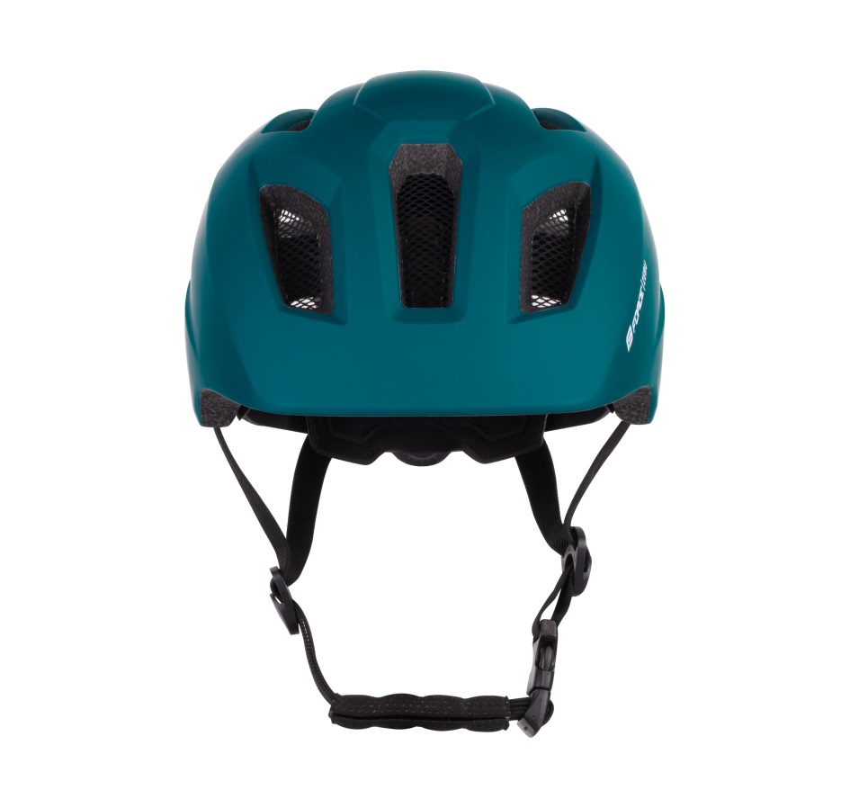 helmet FORCE ZEBU with light, teal